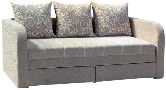 Pablo ágyazható, karfás  kanapé, 150 x 190 cm. a