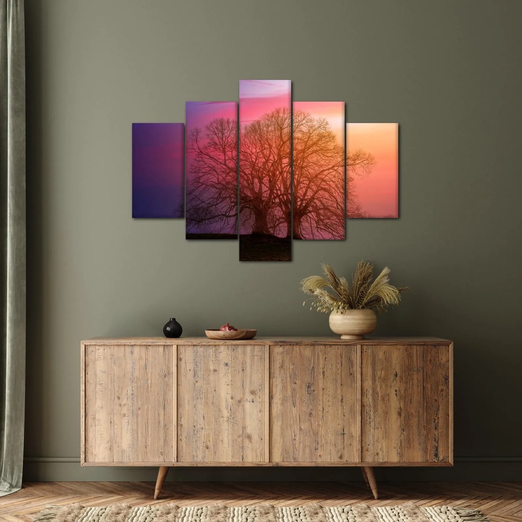 Fák a ködben (150x105 cm)