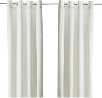 Ikea Merete függöny 145x300 függöny 300x145 fehér