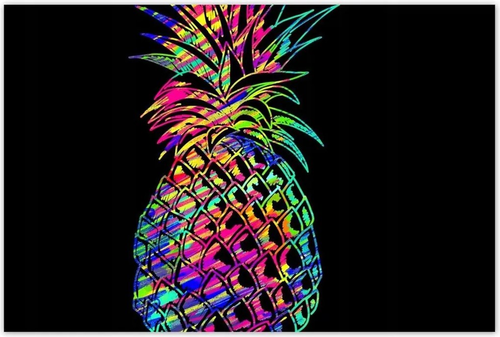 Poszterek 120x80 HardCore Ananász Gyümölcs