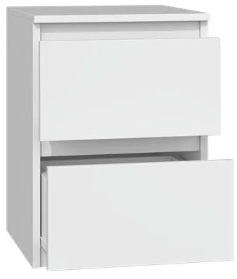 Drohmo M2 éjjeliszekrény, 30x40x30 cm, fehér