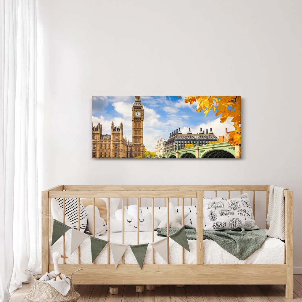 Kép - Big Ben, London (120x50 cm)