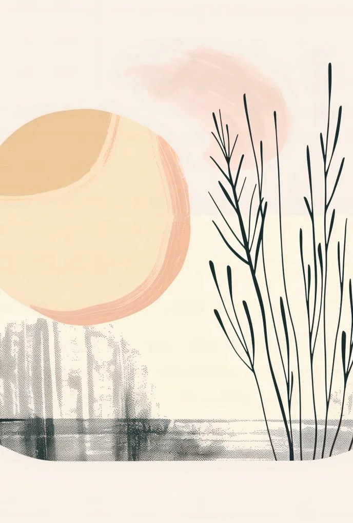 Poszter 67,5x100cm Pasztell Kelet