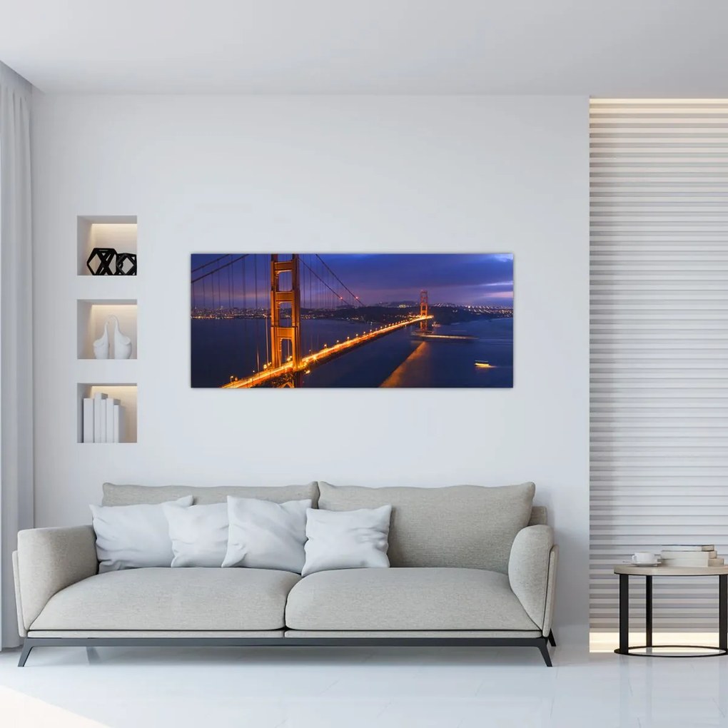 Kép - Golden Gate híd (120x50 cm)