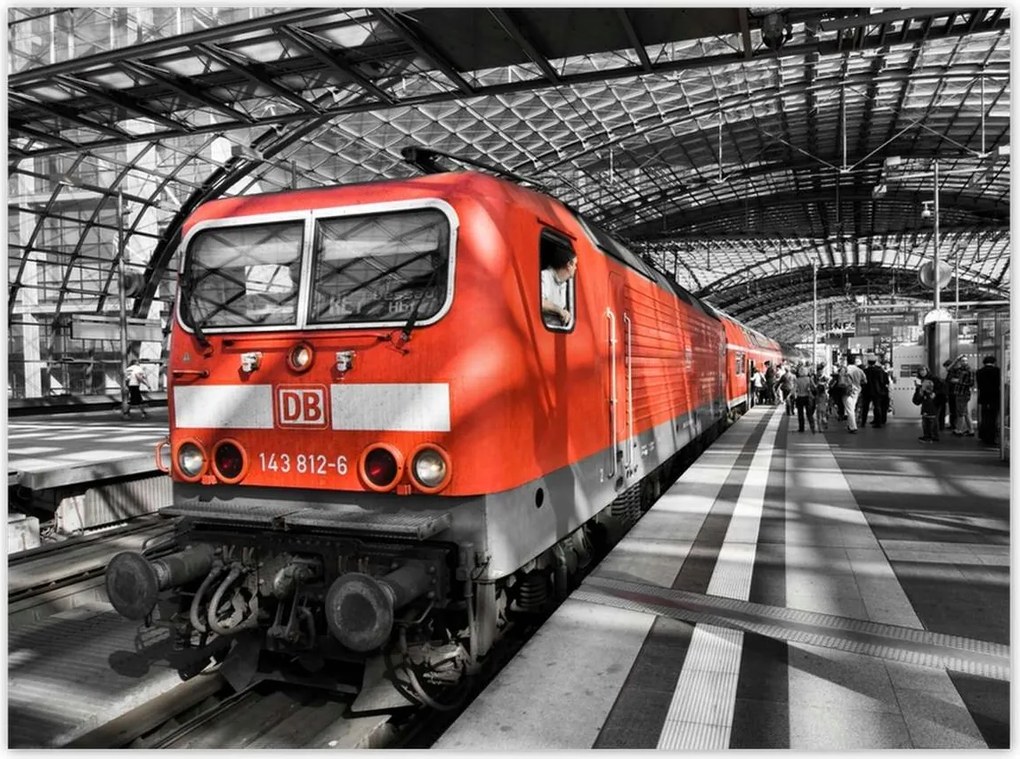 Poszterek 135x100 Db Berlin vonat