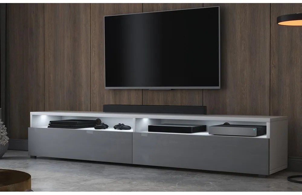 Tv szekrény/asztal Redcan 180 (fehér + szürke). 1098682