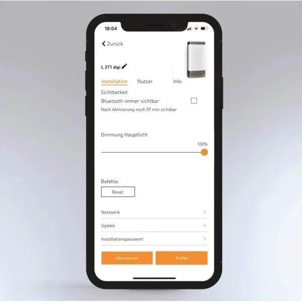 Steinel 067212 - LED Kültéri lámpa érzékelővel L 271 SC LED/6,6W/230V IP44