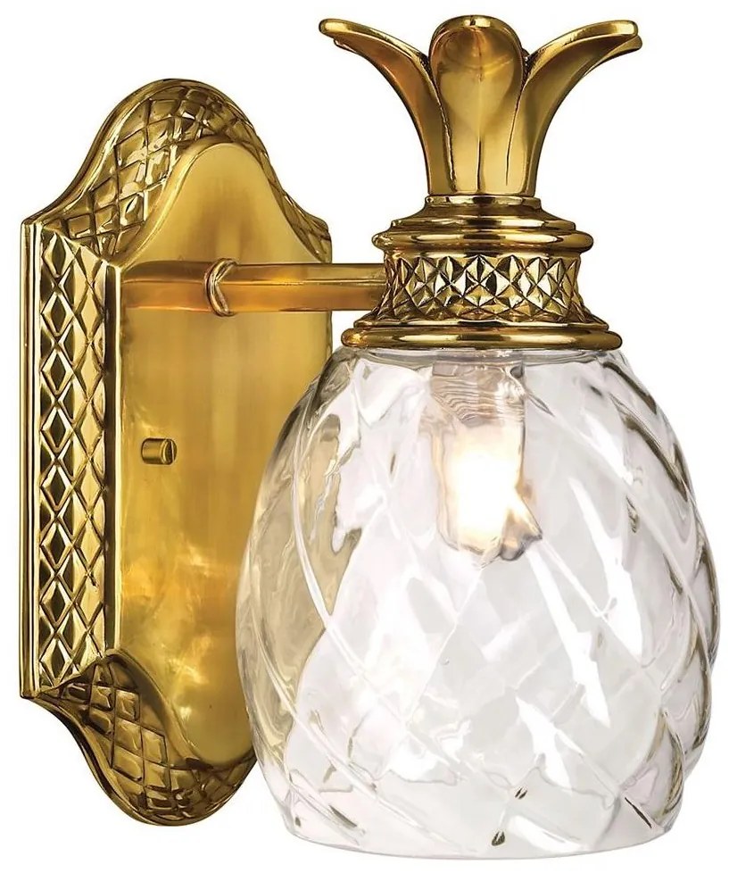 Hinkley - LED Fürdőszobai fali lámpa PLANTATION 1xG9/3W/230V IP44 arany