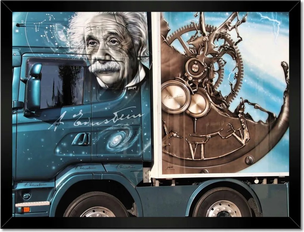 Poszterek keretben 40x30 Teherautó kamion