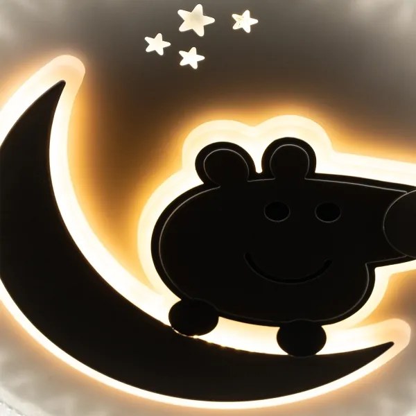 Brilagi - Gyerekszobai LED mennyezeti lámpa PIGGY LED/70W/230V 3000/4500/6000K
