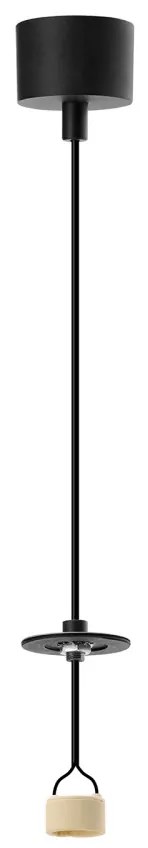 LUCAS BASE 1R Függeszték GU10 BK
