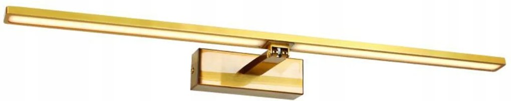 Aca Lighting fali lámpa Led 12W 3000K 780lm Palm A sárgaréz IP44 66.5X1