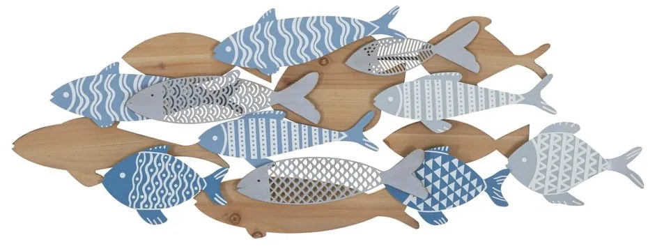 Fém fali dekoráció 91x33,5 cm Fish – Mauro Ferretti