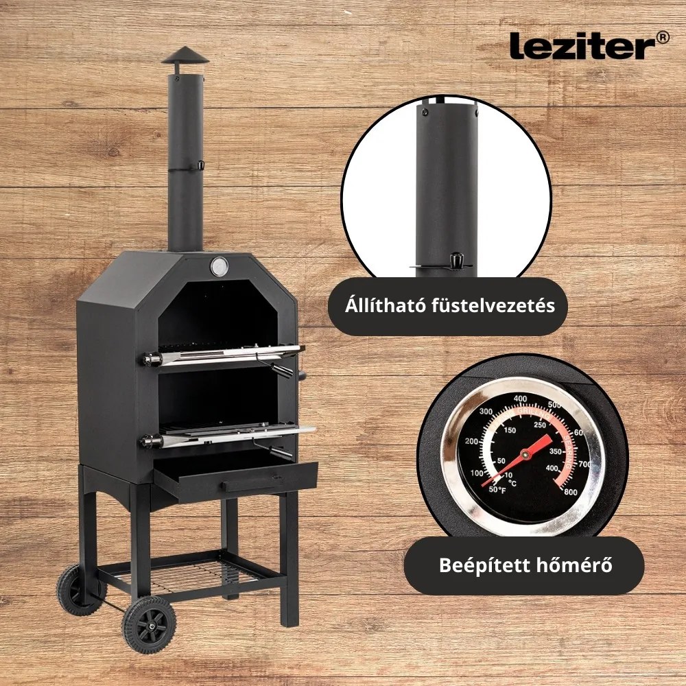 Fornello mobil kemence pizzasütő