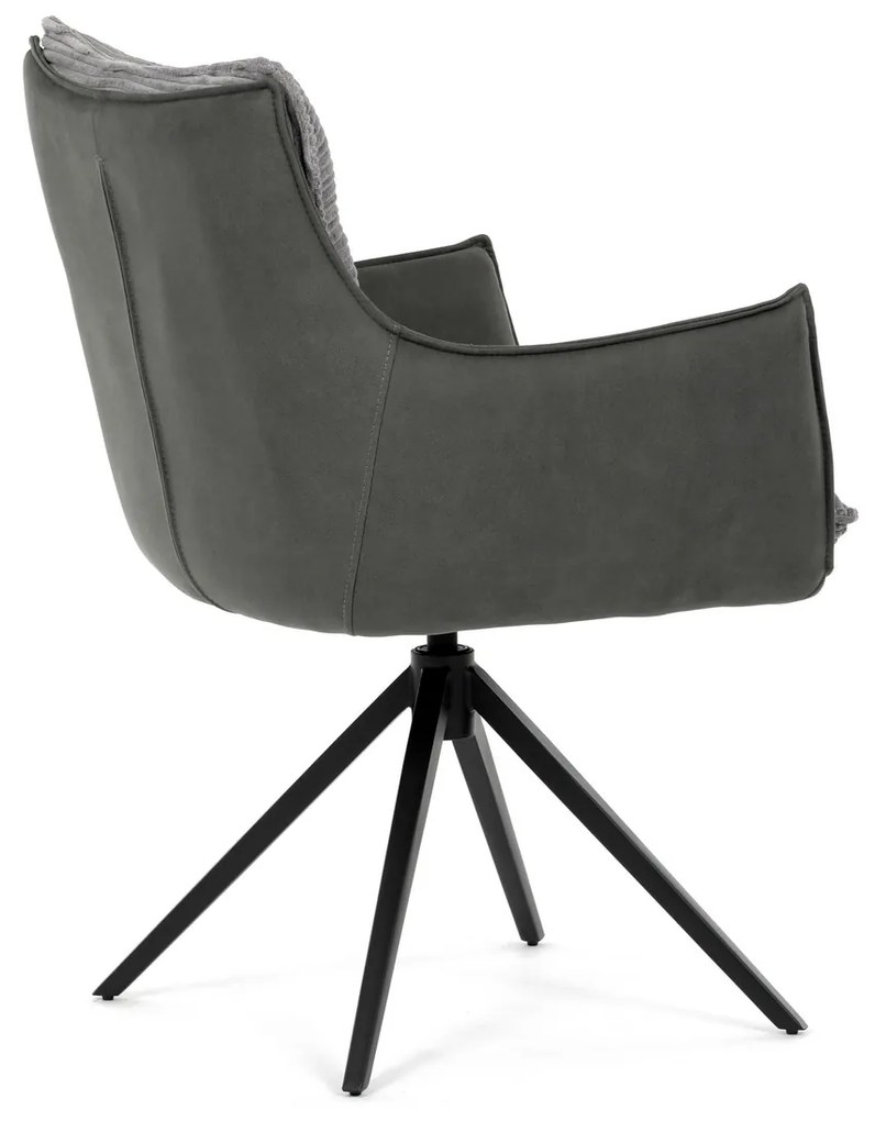 Étkezőszék szett forgó mechanizmussalDCH-D1345 GREY2, 2 db
