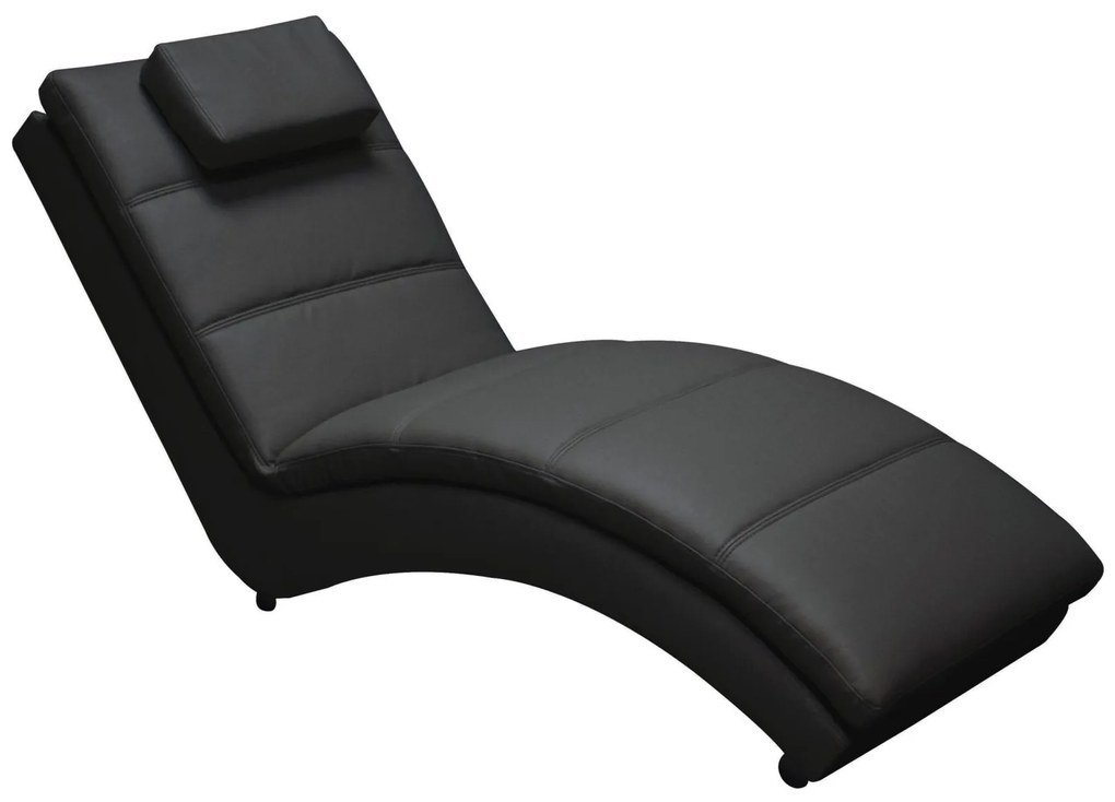 YVONNE fekete fotelágy