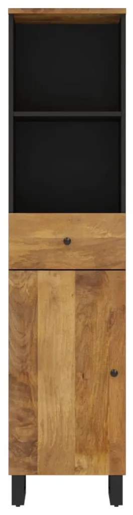 Tömör mangófa fürdőszobaszekrény 38 x 33 x 160 cm