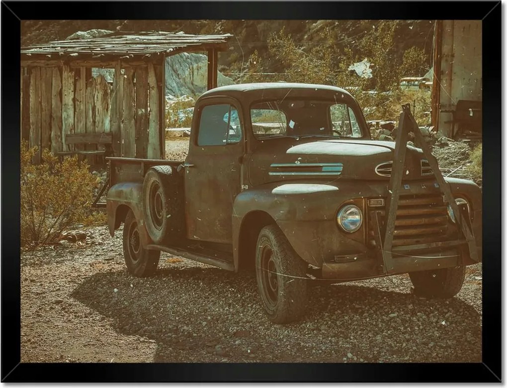 Poszterek keretben 40x30 Amerikai teherautó