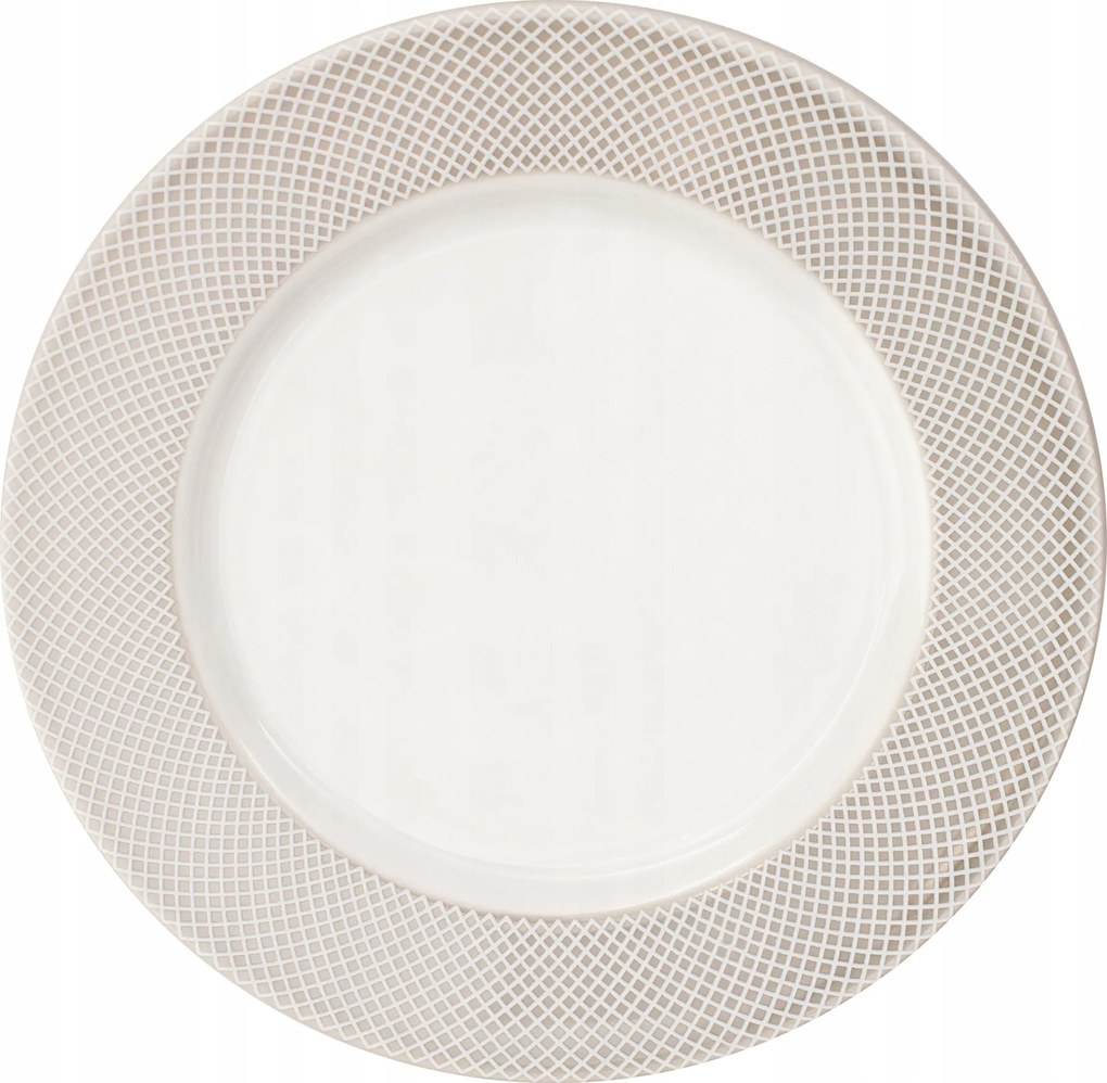 Verlo Norwich Lapostányér 23 cm bézs rant