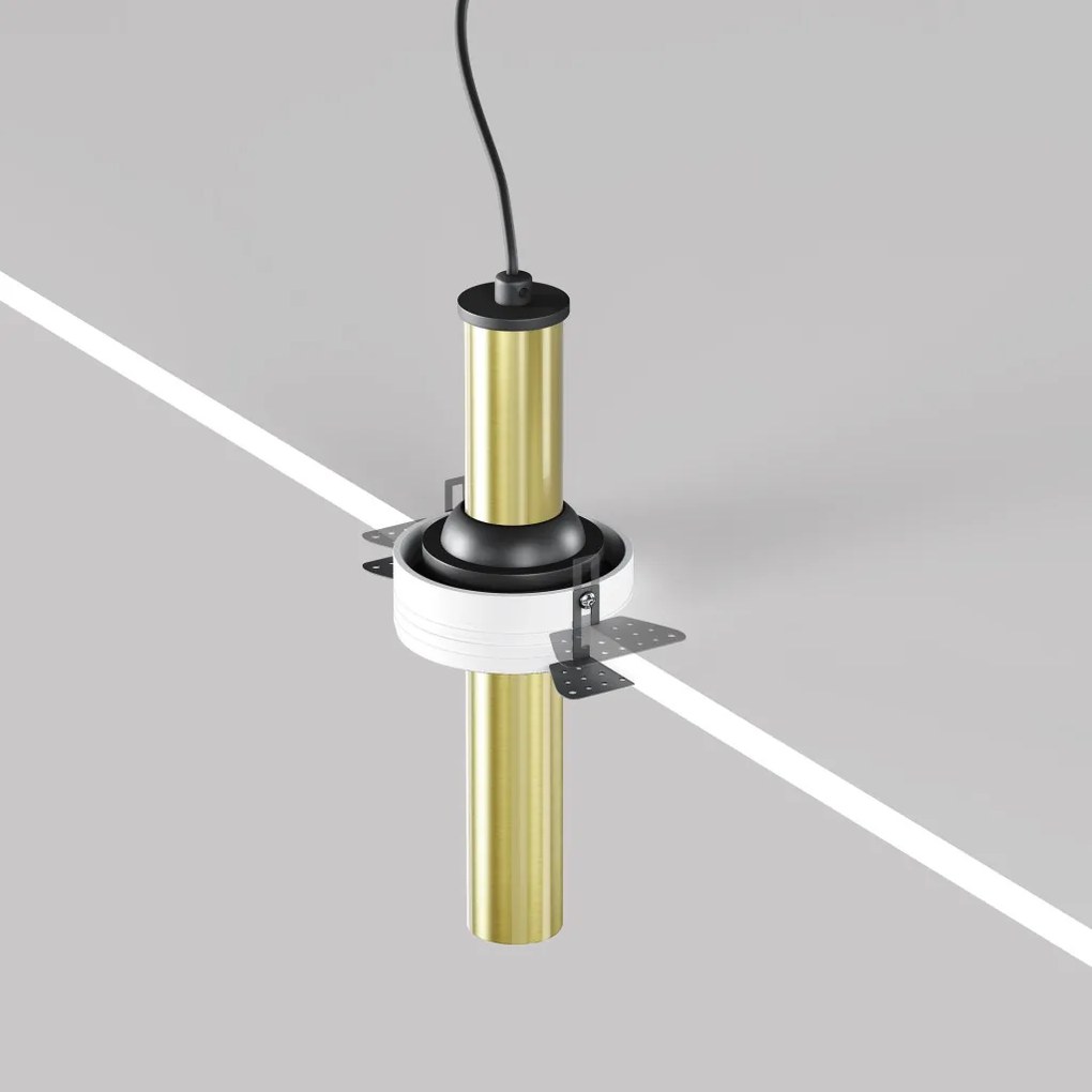 C140TRS-L200-7W3K-BBS Focus T Alumínium Süllyesztett Lámpa Fekete Színű LED 7 W 3000 Kelvin 460 Lumen IP20