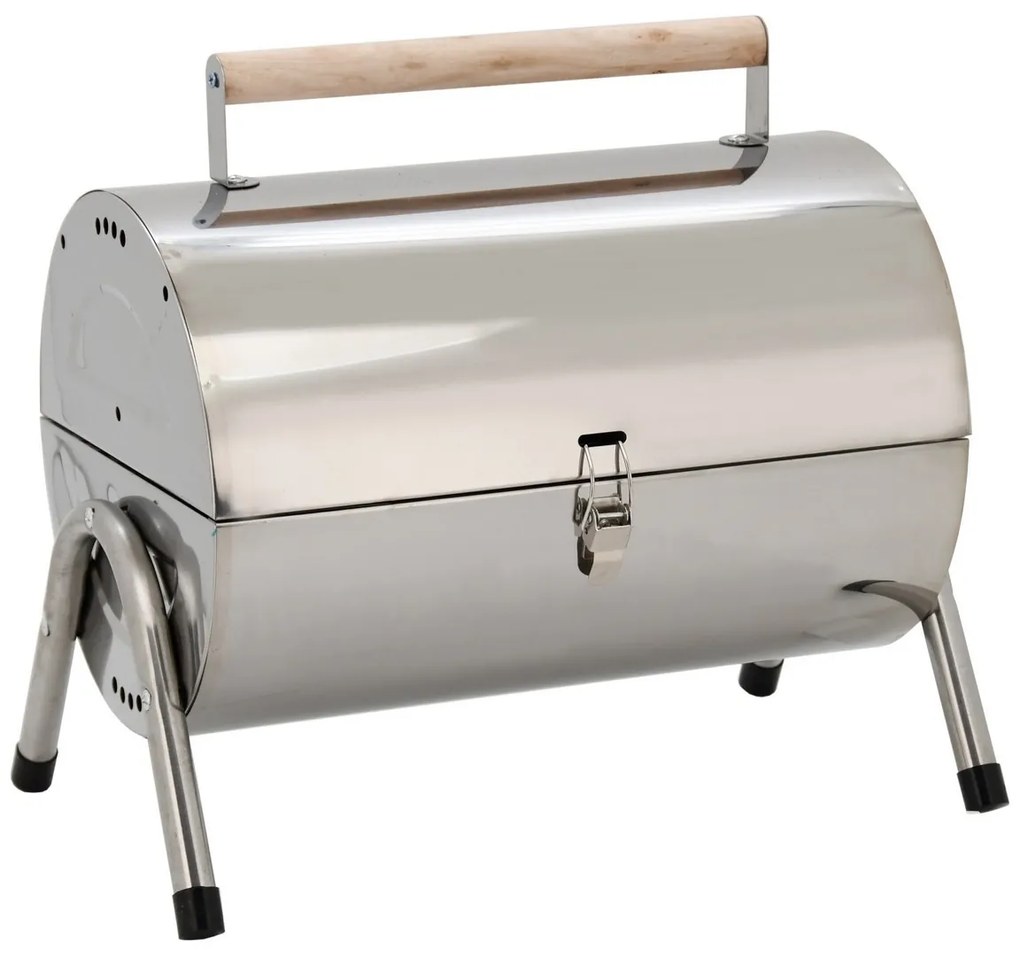 Cattara Double faszenes utazó grill, 42 x 38 x 26 cm