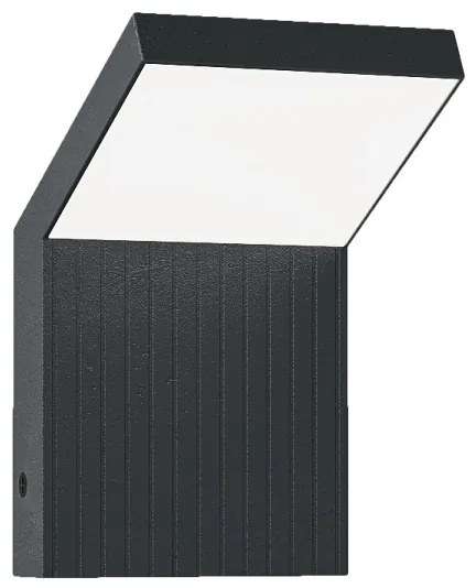 Brilagi - LED kültéri fali lámpatest RIANO LED/8W/230V antracit IP65