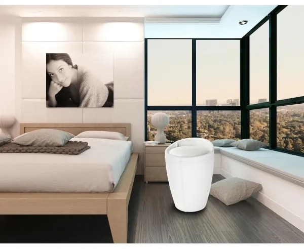 WENKO 21773100 - CANDY ülőke 36x50,5 cm fehér/fekete