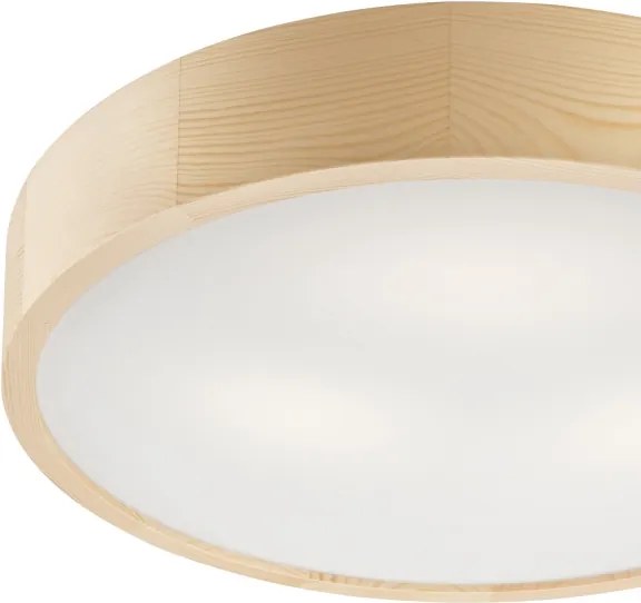 Mennyezeti lámpa NATURAL 3xE27/60W/230V átm. 47,5 cm fenyő