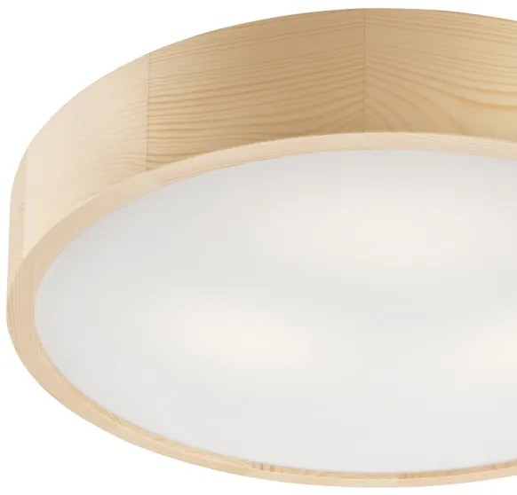 NATURAL mennyezeti lámpa 3xE27/60W/230V, 47 cm, fenyő