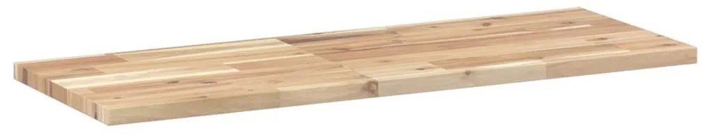 4 db kezeletlen tömör akácfa függőpolc 100 x 30 x 2 cm