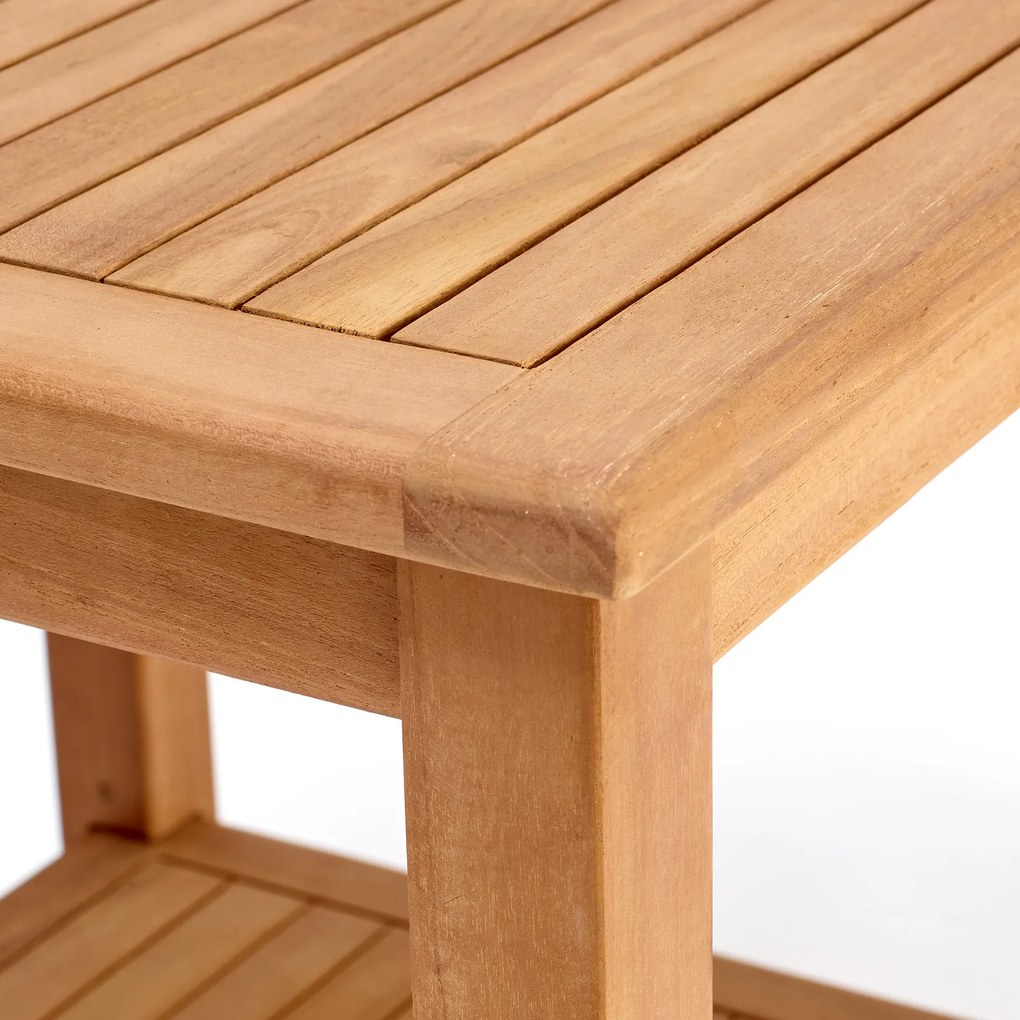 Casaria® Kerti asztal Vigo - teak