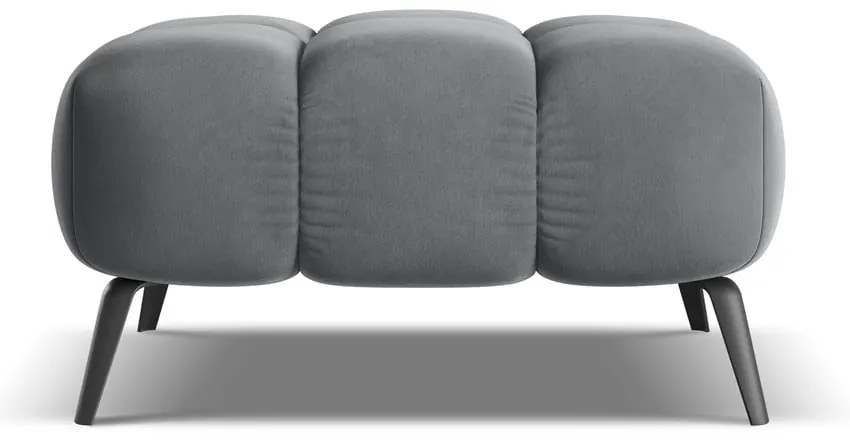 Szürke bársony lábtartó Nalu – Makamii