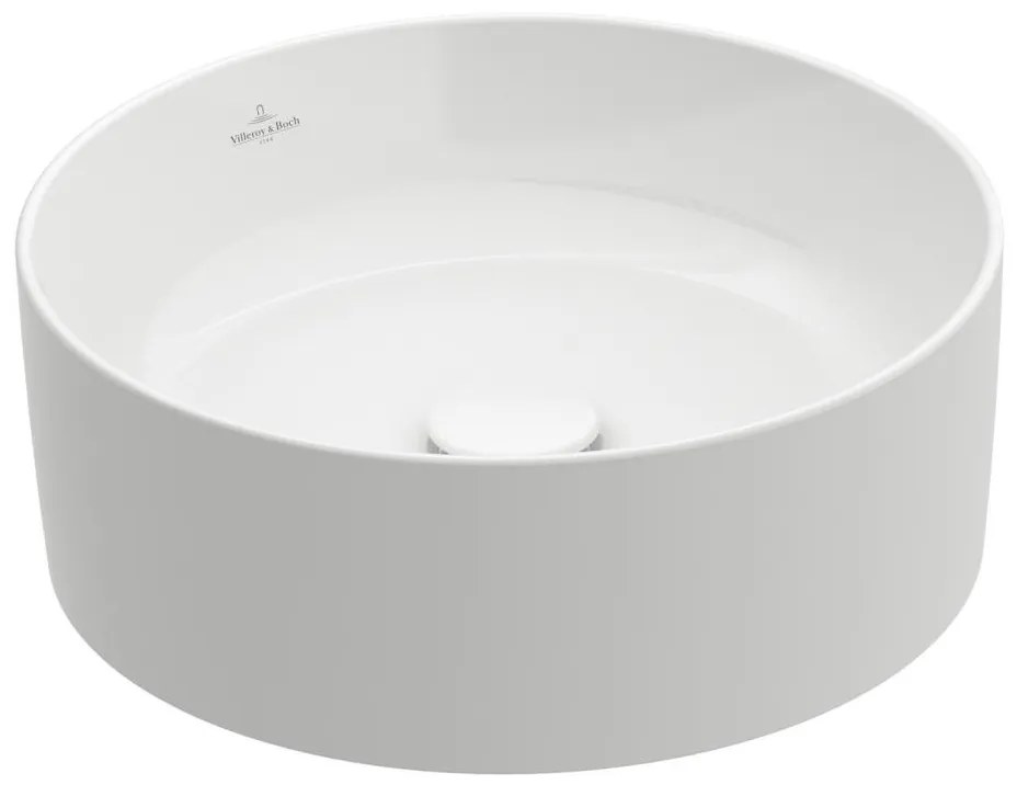 Villeroy & Boch 4A184001 - COLLARO ráültethető mosdó, átm. 40 cm, kerámia/fehér
