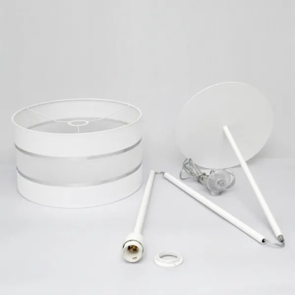 LED Állólámpa HELEN 1xE27/15W/230V fehér