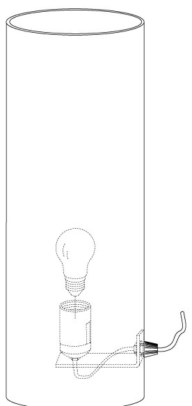 Eglo 92743 - Asztali lámpa RIVATO 1xE27/60W/230V