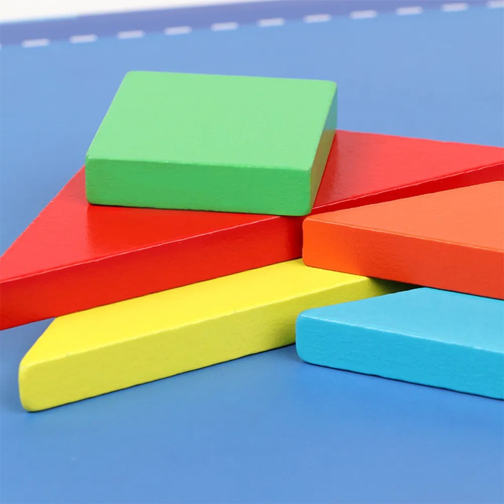Mágneses tangram fajáték