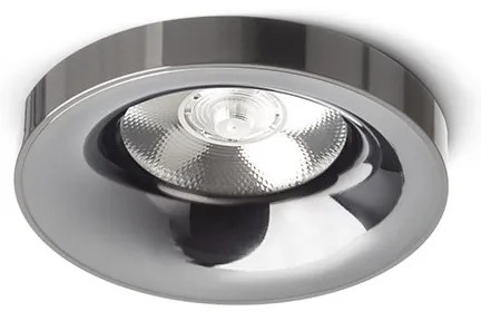 RENDL SHARM PLUS süllyesztett lámpa fekete króm 230V LED 10W 24° 3000K