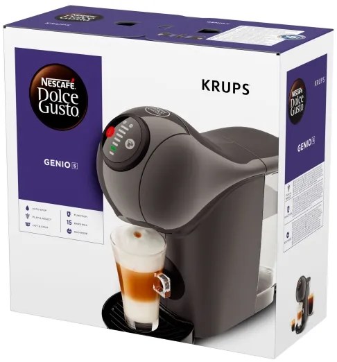 Krups - Kapszulás kávéfőző NESCAFÉ DOLCE GUSTO GENIO S 1500W antracit