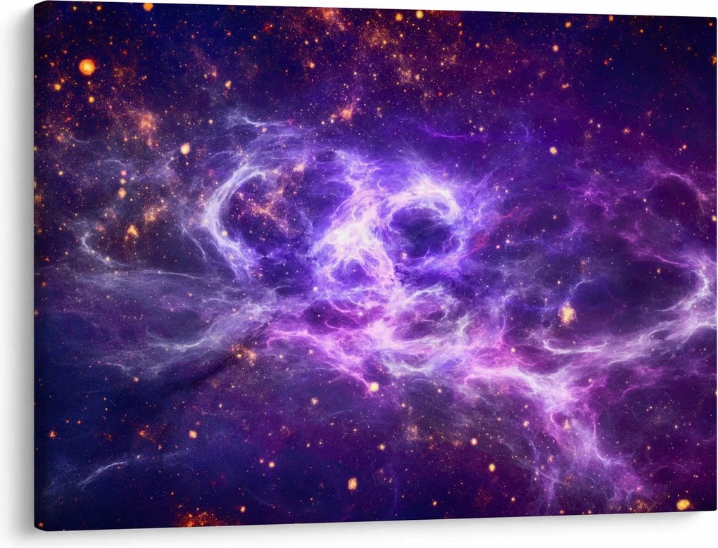 Kép - Lila Univerzum (70x50 cm)