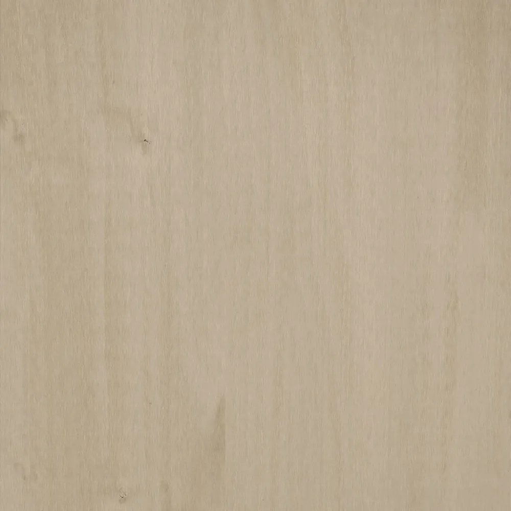 HAMAR mézbarna tömör fenyőfa dohányzóasztal 100 x 55 x 35 cm