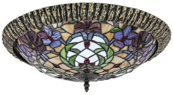 Rabalux 8087 - Tiffany-üveg mennyezeti lámpa MIRELLA 2xE27/60W/230V