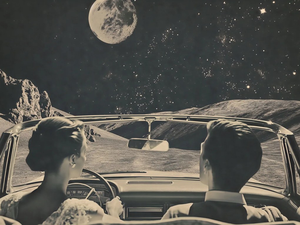 Poszter 20x15cm Vigyél engem a Holdra