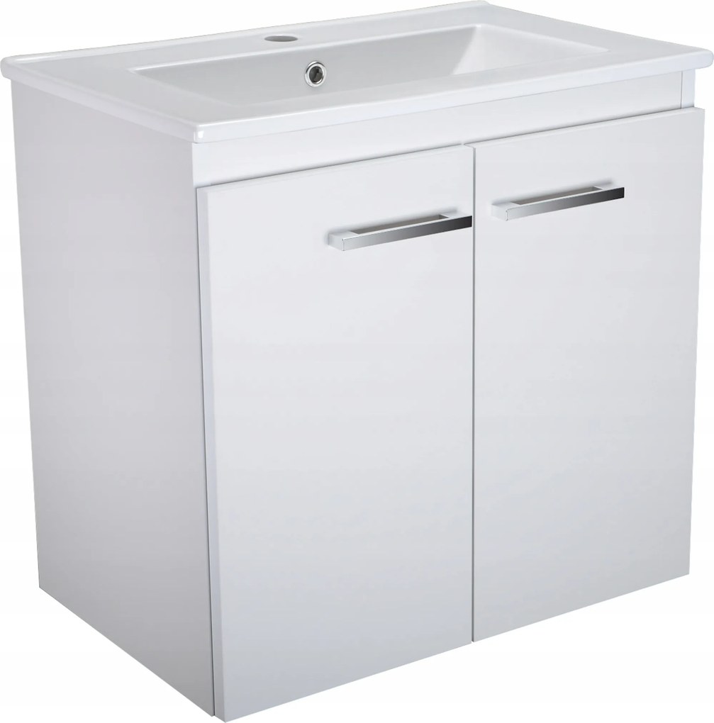 Fehér Kerámia Mosdószekrény 60cm Függő Fürdőszoba Bútor Gyártó