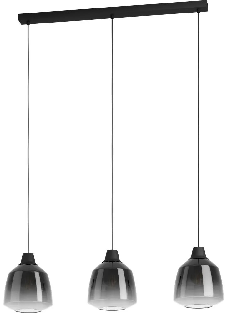 Eglo 43822 - Csillár zsinóron SEDBERGH 3xE27/40W/230V