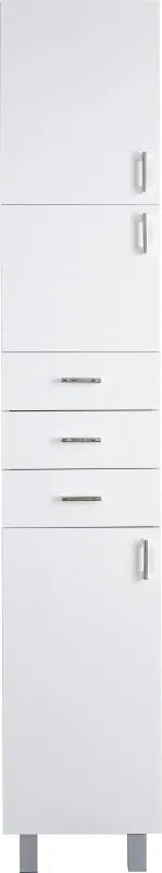 Viva STYLE fürdőszobai ÁLLÓSZEKRÉNY 192 magas POLCOS - BALOS - 35 x 33 x 192 cm