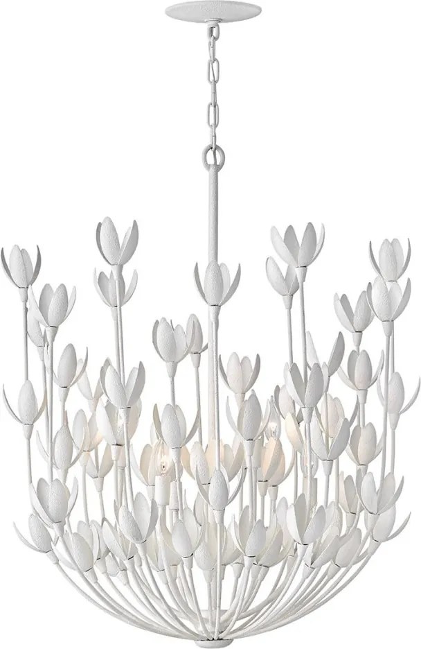 ELSTEAD QN-FLORA6-WHT FLORA Modern Csillár Fehér E14 IP20