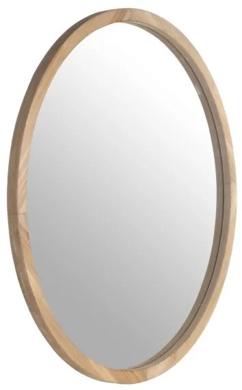 Eglo 425038 - BANI falitükör, 70 cm átmérő, barna