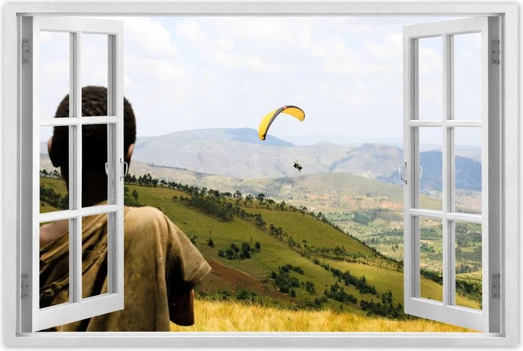 Poszterek 90x60 Ejtőernyős repülés