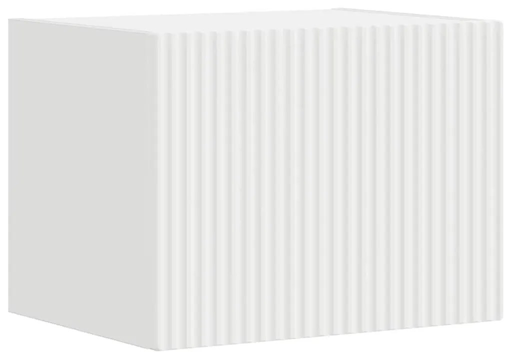 vidaXL TV Fali Szekrény Fehér 60 x 31 x 29.5 cm Faanyag