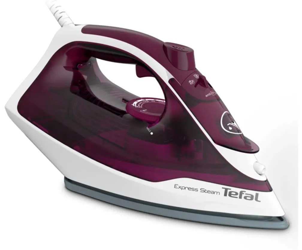 Tefal - Gőzölős vasaló EXPRESS STEAM 2400W/230V Burgundi